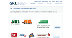Desktop Screenshot of gkl.org