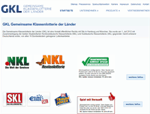 Tablet Screenshot of gkl.org